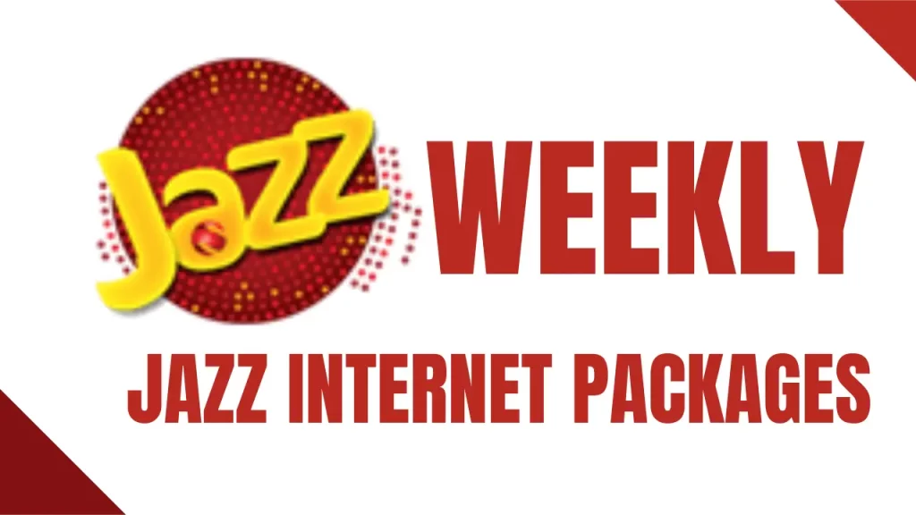 Jazz Internet Packages 3 Jazz Weekly Internet Packages